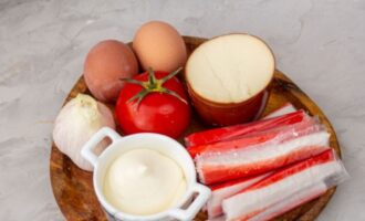 продукты для приготовления салата