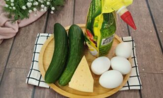 продукты для салата пушинка