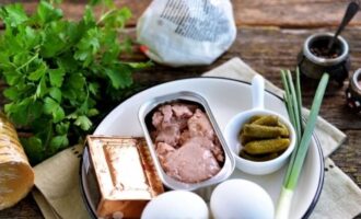 продукты для тарталеток с печенью трески