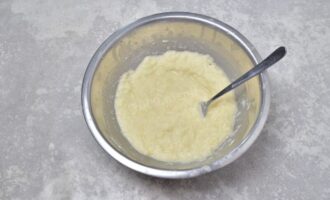 перемешайте картофельную массу