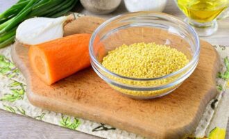продукты для пшённой каши в горшочке